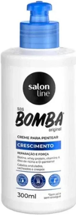 Bomba Creme para Pentear Condicionador Original Crescimento 