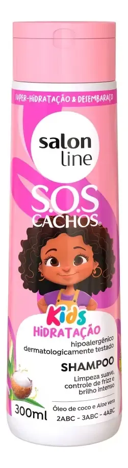 Shampoo Kids Hidratação Cachos