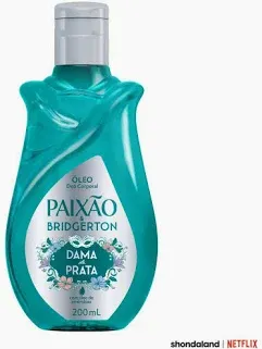Paixão & Bridgerton Óleo Corporal Dama De Prata