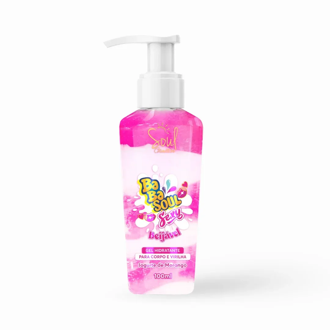 Gel Hidratante Babasoul Iogurte De Morango