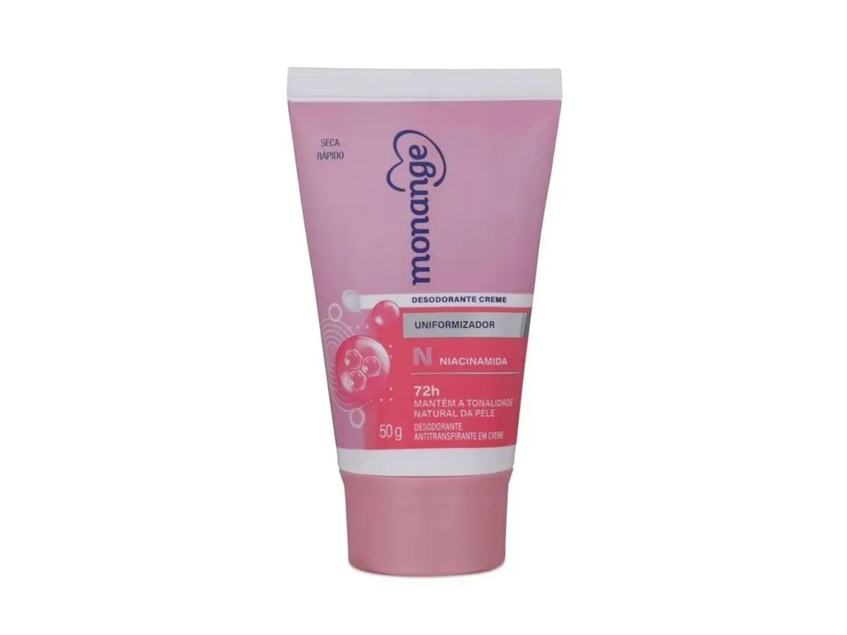 Desodorante Creme Monange Uniformizador Niacinamida