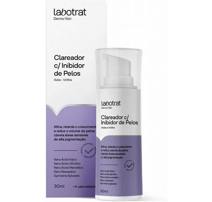 Clareador C/Inibidor de Pelos Laborat