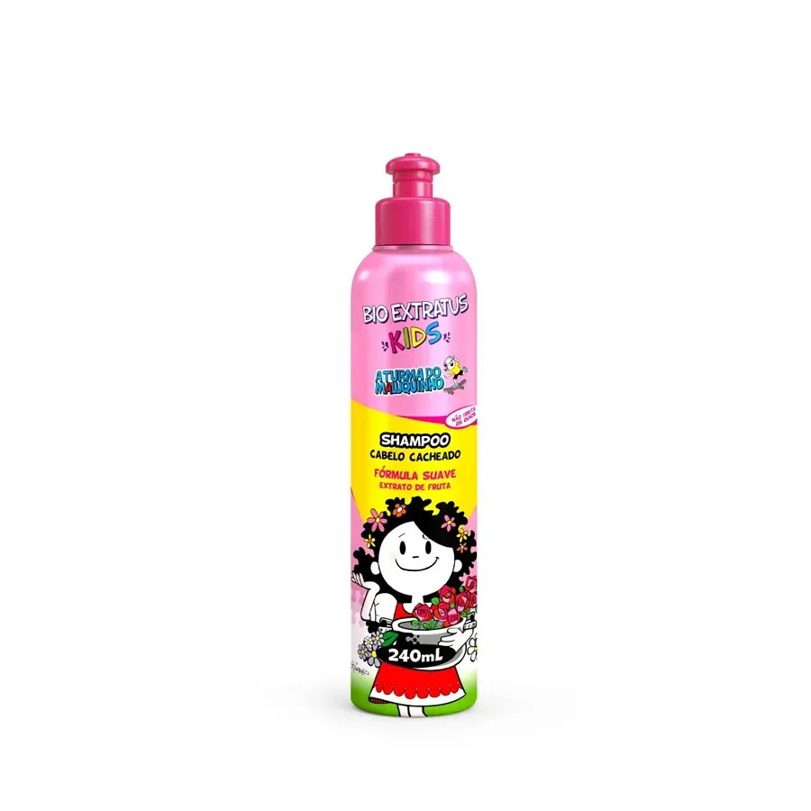 Shampoo Bio Extratus Kids Cabelo Cacheado Extrato de Frutas 