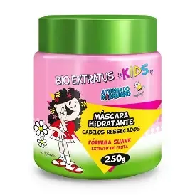 Máscara Hidratante Kids Bio Extratus Cabelos Ressecados Extrato de Frutas