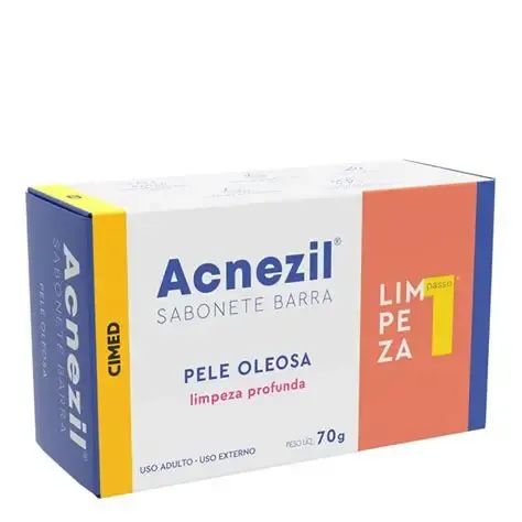 Sabonete Em Barra Acnezil Pele Oleosa 